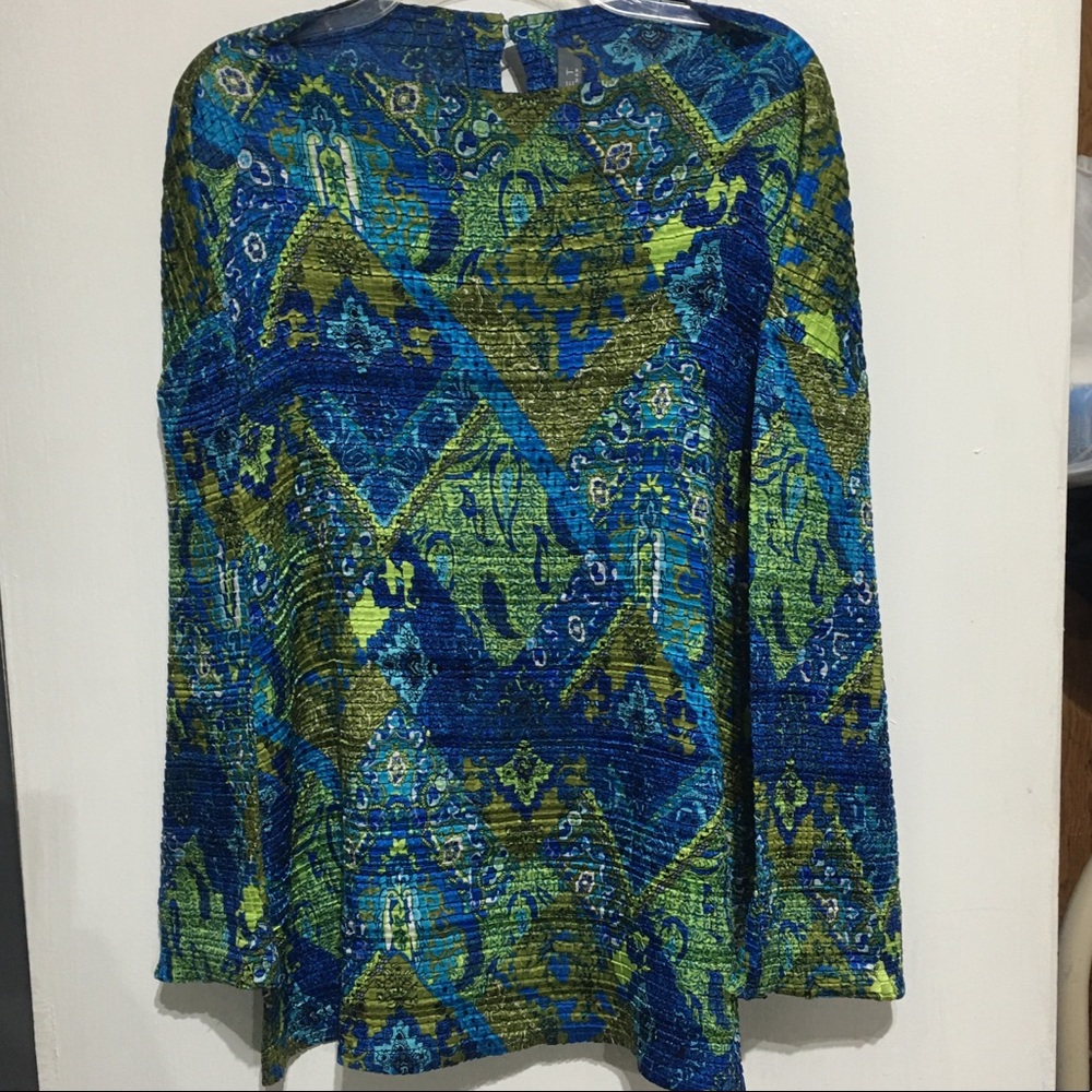 Womens Koret pleated top size 24W
